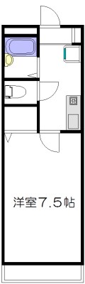 パルク東高円寺  103号室 間取り