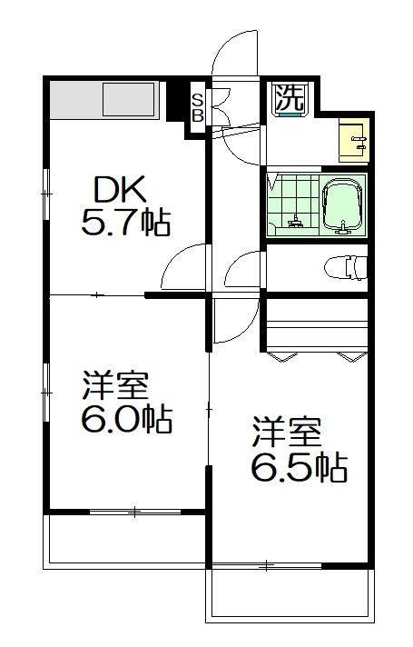 i-メゾン 301号室 間取り