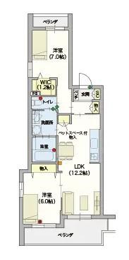 ヘーベルVillage上北沢5丁目（grace） 203号室 間取り