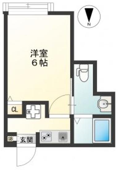 マキ野方 301号室 間取り