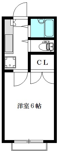 メゾンヴェルト 103号室 間取り