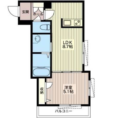 レジデンス江藤 305号室 間取り
