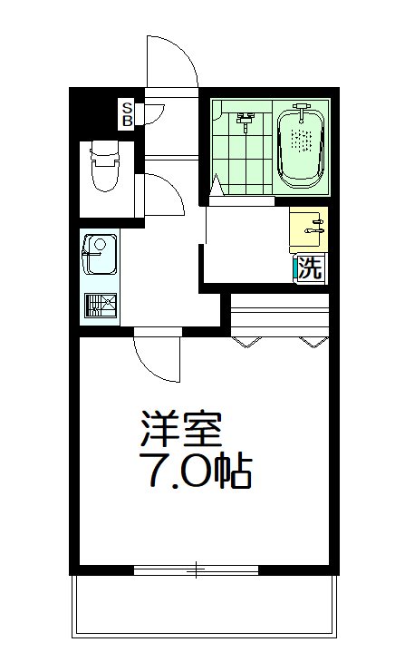 メゾンクリスタル壱番館 308号室 間取り