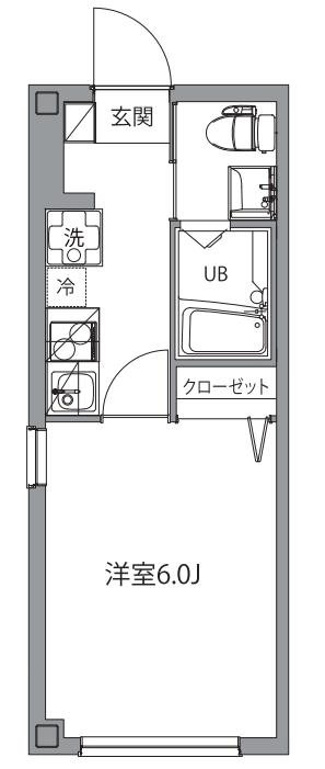 高円寺ノール 303号室 間取り
