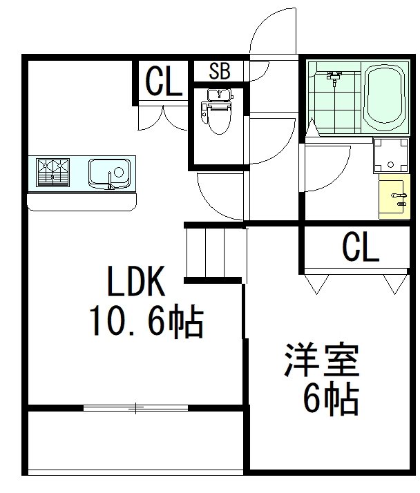 エテルナ 202号室 間取り