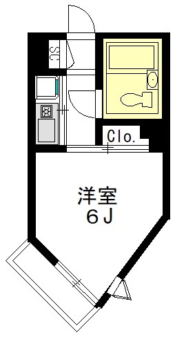 ファーストビラ 104号室 間取り
