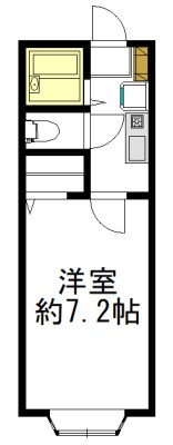 サンハイム 101号室 間取り