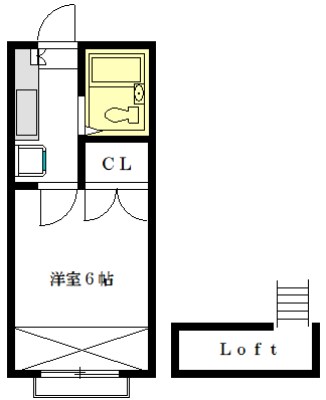 メゾンヴェルト 103号室 間取り