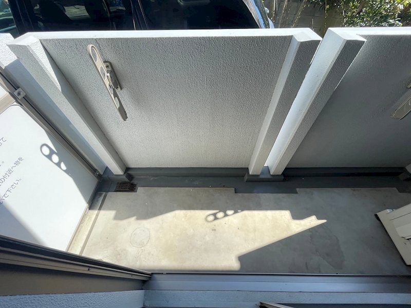 ロッシュ江北 ベランダ