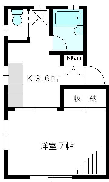 ＣＯＤ-ＨＯＵＳＥ 101号室 間取り