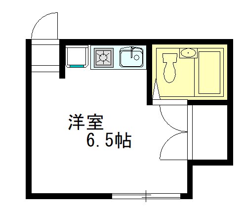 コジー阿佐ヶ谷 202号室 間取り