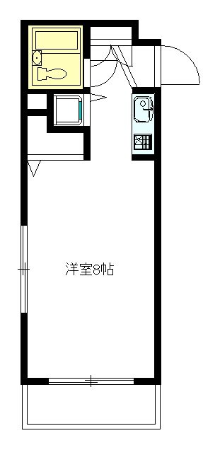 エスタ梅ヶ丘 105号室 間取り