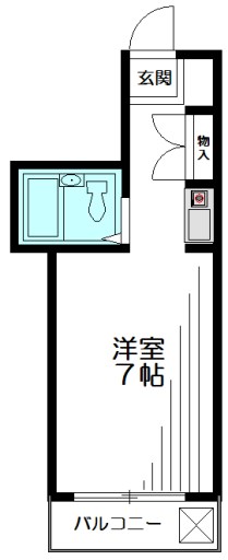 カーサフジイ 409号室 間取り