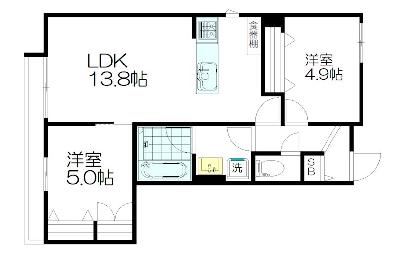 (仮称）阿佐谷北４丁目メゾン 101号室 間取り