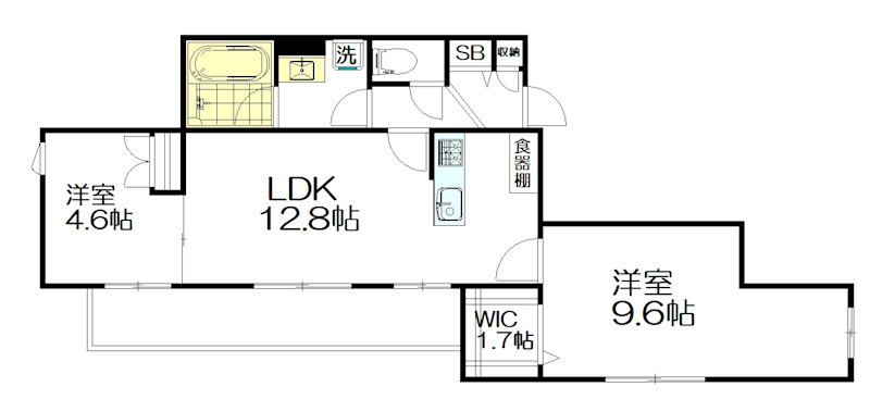 (仮称）阿佐谷北４丁目メゾン 202号室 間取り