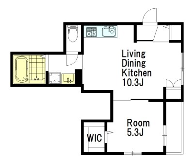 カーサ　南梅ヶ丘 201号室 間取り