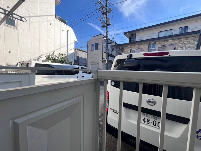 アップルハウス ベランダ