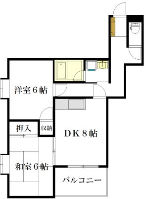 Ｌａ・吉祥寺 401号室 間取り