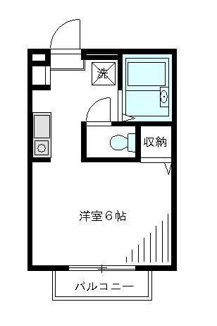 ＦＫ２１ 103号室 間取り