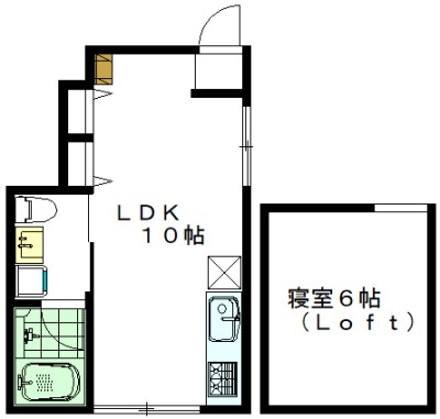 プルミエール高井戸 101号室 間取り