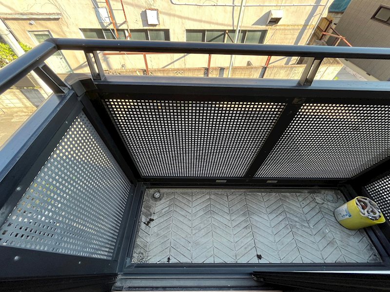 アールグレイ ベランダ