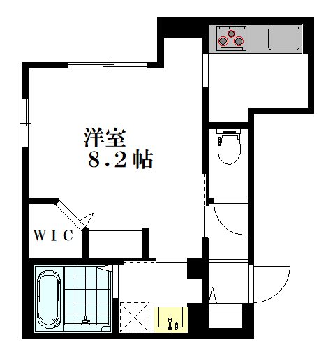 ゼルコバ　ヒルズ 101号室 間取り