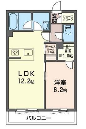 PINE　STIGE梅里 306号室 間取り