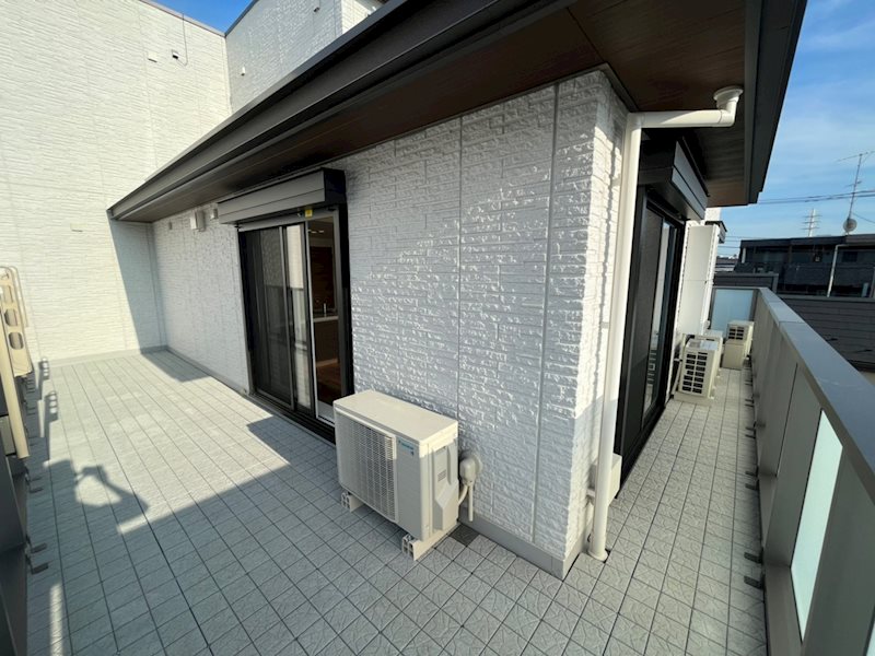 サンタクララ ベランダ