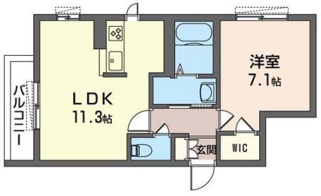 ハイム松風 間取り図