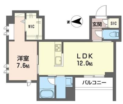 ラコルト井荻 208号室 間取り