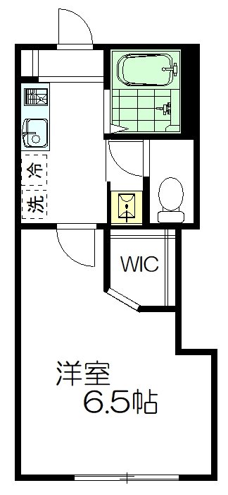 メゾンドカサブランカ 106号室 間取り