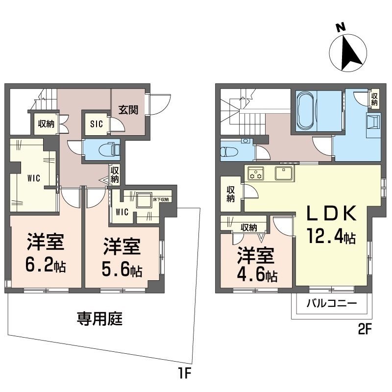 テラス南阿佐ヶ谷 101号室 間取り