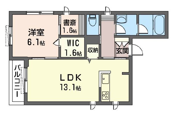 alflat高円寺（アルフラット高円寺） 202号室 間取り