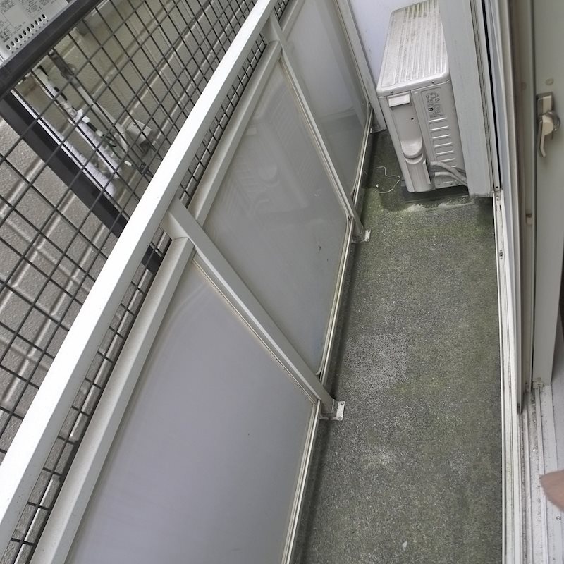 メゾンアルブレ ベランダ