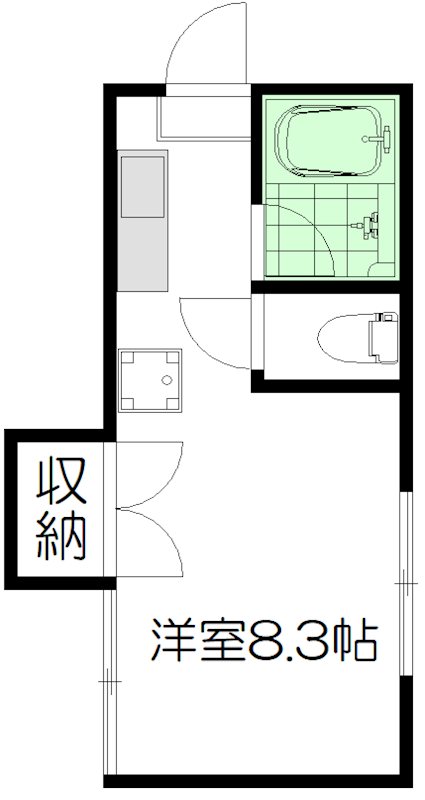 エイトハイム 105号室 間取り