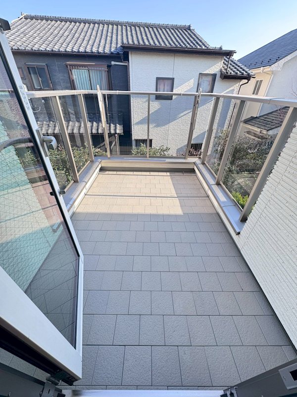 日吉町戸建貸家 ベランダ