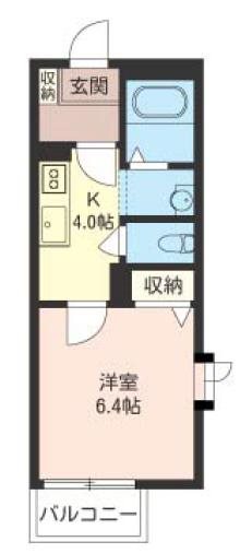 ドルフＫ・Ｙ 201号室 間取り