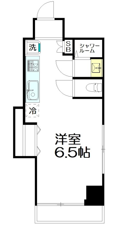 ハイムハラシマ 201号室 間取り