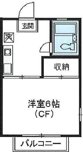 ツインヒルズＪＪ 103号室 間取り