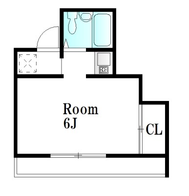 ドゥボナー荏原 405号室 間取り
