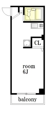 ルージュ駒場 303号室 間取り