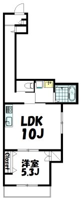 HEBEL SHIMOKITA（ヘーベルシモキタ） 302号室 間取り
