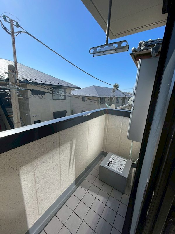 萌悠館 ベランダ