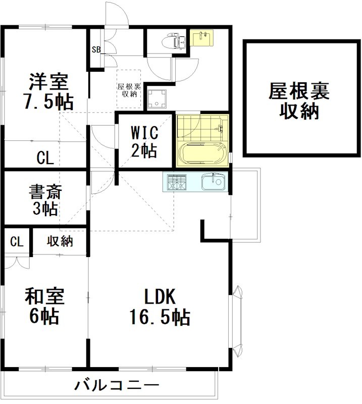 光陽ハイム 201号室 間取り