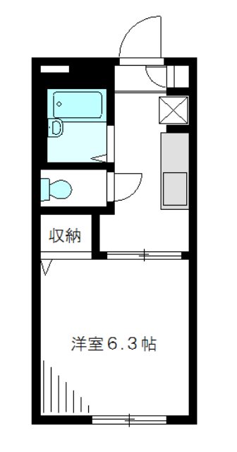 ディアス吉祥寺 202号室 間取り