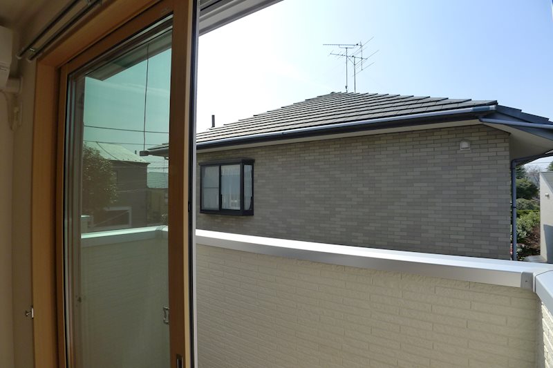 ハウス四季 ベランダ