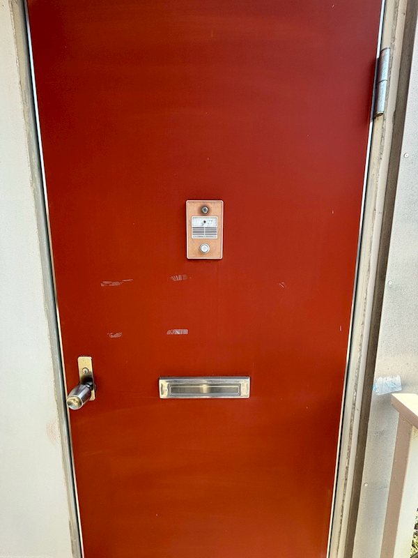 ヒラマツハイツ 玄関