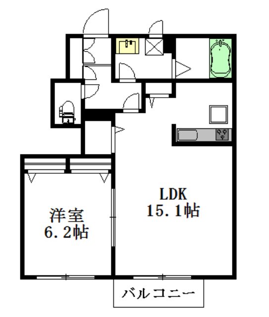 グレースシャトレ 間取り図