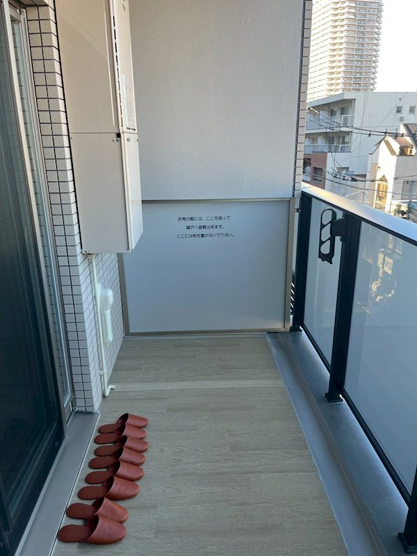 オープンレジデンシア板橋グランデ ベランダ