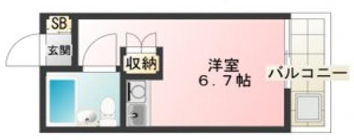 センチュリー野方 101号室 間取り